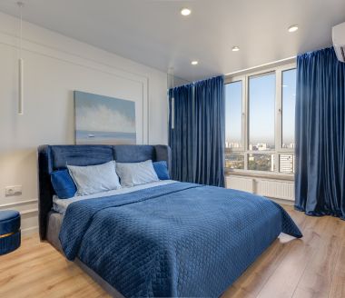 Bedroom custom wall art commission work