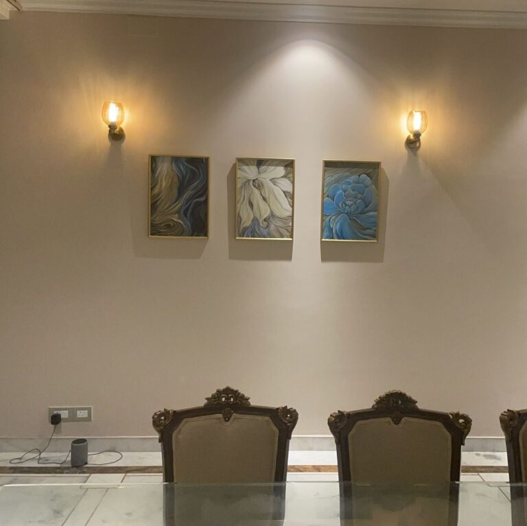 Living room commission work painting